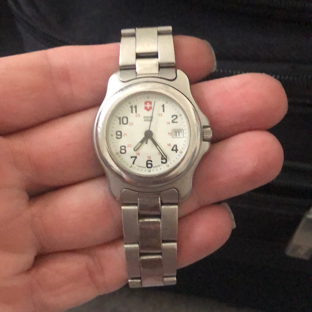 Two Swiss army watches